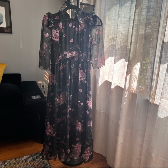 Laura Garcia silk long dress - Picture 3 of 6